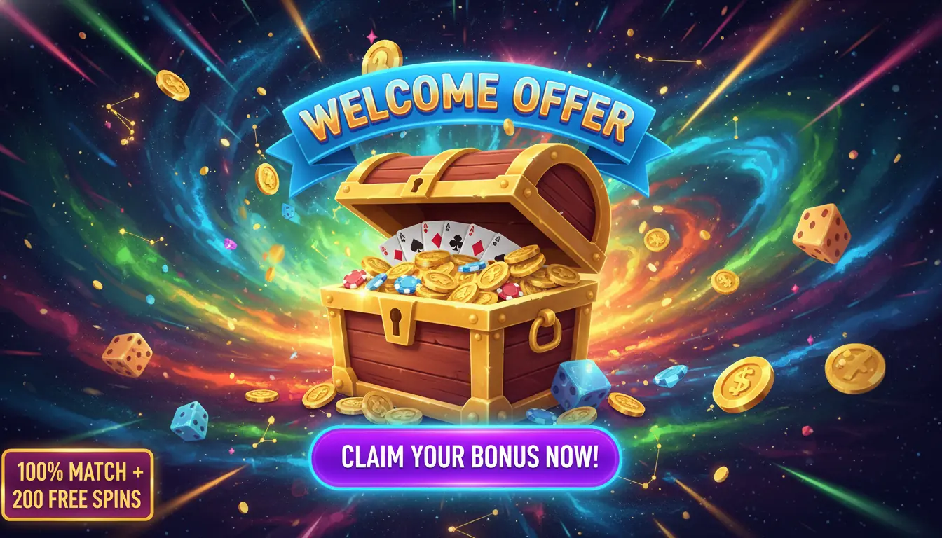 Lucky casino tervetuliaistarjous