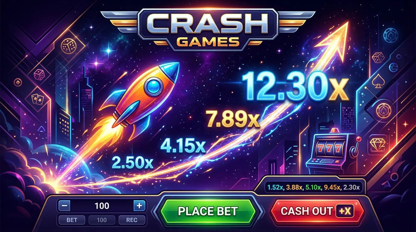 Crash games Lucky casino